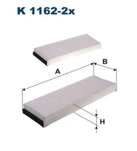 FILTRON K11622X Polen Filtresi 4F0819439 4F0898438