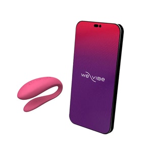 Astarte We-Vibe Sync Lite Çiftler İçin Telefon Kontrollü Vibratör Pembe