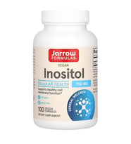 Jarrow Formulas, Vegan Inositol, (ÖSG ÖZEL SPORCU GIDALARI) 750 mg, 100 Veggie Capsules.3943