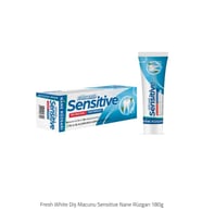 Fresh White Diş Macunu Sensitive Nane Rüzgarı 180g 8697417443500