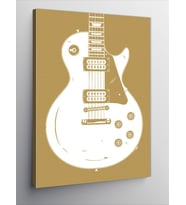 Kanvas Tablo Les Paul Kasa Gitar