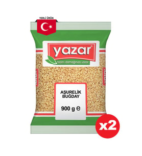 Yazar Aşurelik Buğday 900 Gr. x 2 Paket