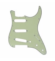 Fender Pickguard Strat 11 Hole S/S/S 3-Ply Mint Green