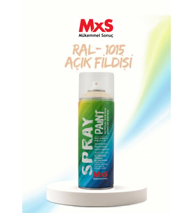 MxS RAL 1015 Açık Fildişi Akrilik Sprey Boya 400 ML