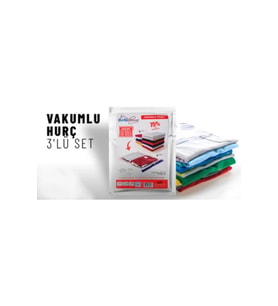 Vakumlu Hurç Seti 3’lü