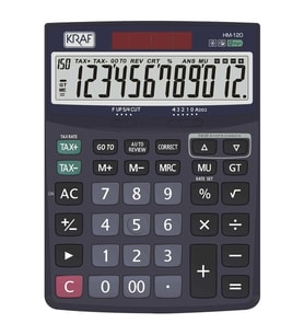 KRAF 12 HANE HESAP MAKİNESİ HM-120