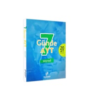 YKS - AYT 7 Günde Sayısal Supara Yayınları Matematik-Fen Bilimleri 20li Deneme Kitabı