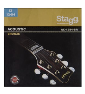 STAGG AC-1254-BR AKUSTİK GİTAR TELİ 12-54 BRONZ LIGHT