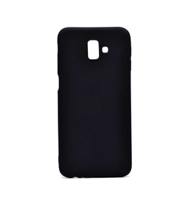 Samsung Galaxy J6 Plus Uyumlu Kılıf Zore Premier Silikon Kapak (Mürdüm)