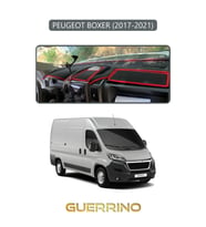 PEUGEOT BOXER 2017 - 2021TORPİDO KORUMA HALISI GRİ KENAR