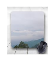 Bulutlu Manzara Tasarımlı Kare Mouse Pad