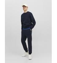 Jack & Jones JJEBRADLEY Crewneck Sweat  Günlük Erkek Sweatshirt (Lacivert)