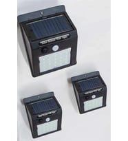 Mey İthalat® Güneş Enerjili Bahçe Lambası Solar Gece Aydınlatma Sensörlü Lamba