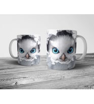 Pixxa Baykuş Owl - Optik İllüzyonlu Kupa Bardak Model 2