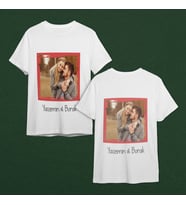 Fotoğraf Tasarımlı Tişört Kişiye Özel ( Unisex - Büyük - Çocuk )
