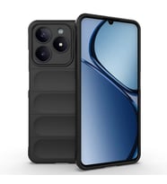 Realme C61 Kılıf Esnek TPU Oyuklu Arka Yüzey Tasarımlı Zore Etnik Silikon Kapak