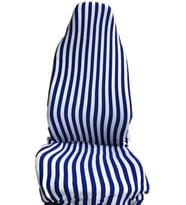 ÇİZGİLİ ZEBRA SERVİS KILIFI MAVİ