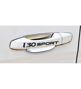 i30 Sport Kapı Kolu ve Jant sticker seti 8 adet yazı 216