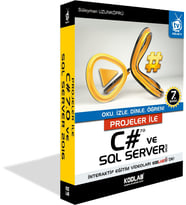 PROJELER İLE C# 7.0 VE SQL SERVER 2016 (Siyah - Beyaz)
