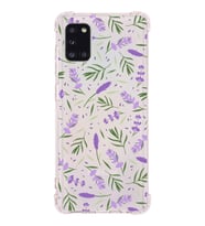 PrintiFy Samsung Galaxy A31 Uyumlu Water Color 3 Baskılı Şeffaf Köşe Korumalı Antişok Kılıf