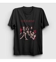 Presmono Unisex Siyah Cry For Me K-Pop Twice T-Shirt 280193tt