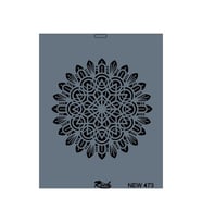 Mey İthalat® Rich New Seri N-473 Stencil 35x25 cm
