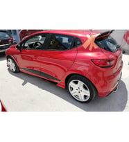 Renault Clio 4 Custom Yan Marşpiyel Seti Plastik Mat Siyah 2012-2019