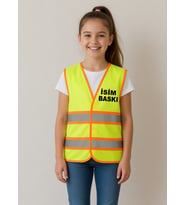 ÇOCUK MÜHENDİS YELEK ( İsme Özel Baskılı )