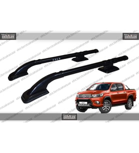 TOYOTA HILUX TAVAN ÇITASI (2016 +) PORT BAGAJ SİYAH (ARA ATKISIZ)