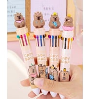 CAPYBARA 10 RENK TÜKENMEZ KALEM