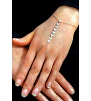 Gümüş rodyumlu zirkon taşlı kalp pullu şahmeran SGTL12813RODAJ