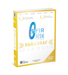 Üç Dört Beş Yayıncılık 345 - Paragraf Sıfır Risk - GÜNCEL BASKI (Çok Renkli)