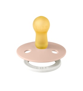 Bibs  Colour Kauçuk Emzik - Blush Glow 6-18 Ay