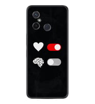 Xiaomi Redmi 12C Kılıf Silikon Desen Özel Seri Love Brain 1722