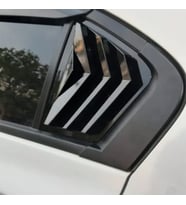 Honda Civic Fb7 Kebelek Cam Vizörü Parlak Siyah Plastik