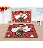 BK Gift Kişiye Özel Uzman Jandarma Karikatürlü 1000 Parça Profesyonel Puzzle-1