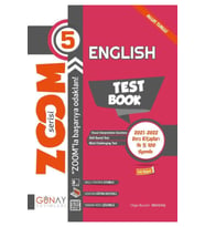Günay Yayıncılık 5. Sınıf Ingilizce English Test Book Zoom Soru Bankası Günay Yayınları (Çok Renkli)