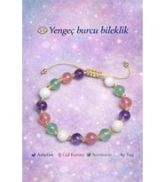 Doğaltaş Yengeç Burcu Bileklik