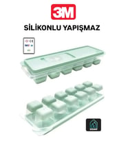 3M Silikon Yapışmaz Bas Çıkar Buzluk Buz Kalıbı