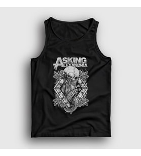 Presmono Unisex Siyah Pray Asking Alexandria Atlet 385573tt