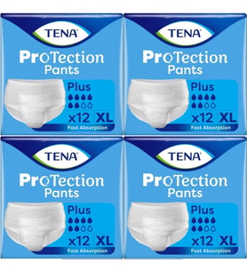 Tena ProTection Pants Plus Emici Külot Yetişkin Bezi XL - Ekstra Büyük - Extra Large 48 Adet
