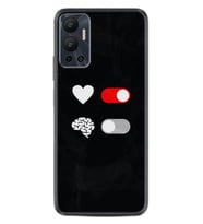 Infınix Hot 12 Kılıf Silikon Desen Özel Seri Love Brain 1722