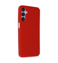Samsung Galaxy M15 Kılıf First Silikon - Kırmızı