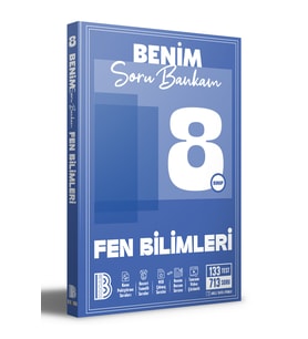 Benim Hocam Yayınları 8. Sınıf Benim Soru Bankam Fen Bilimleri / Kolektif / Benim Hocam Yayınları / 9786256073838 (Çok Renkli)