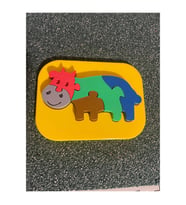 Alvera Inek Figürlü Puzzle – 3D Baskı Renkli Eğitici Yapboz