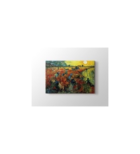 Vincent Van Gogh Red Vineyards Tablo 50 X 70 cm