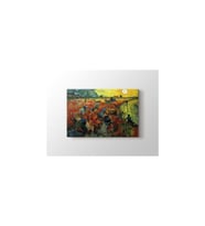 Vincent Van Gogh Red Vineyards Tablo 50 X 70 cm
