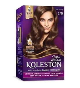 Koleston Kit Saç Boyası 5/0 Açık Kahve