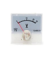 Voltmetre Analog 0-30V DC Gösterge 45x48mm