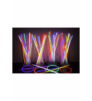 Pazariz Glow Stick Fosforlu Neon Bileklik 10 Adet Parti Bileklik